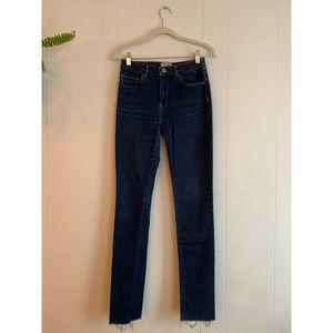 Acne Pin raw reform jeans